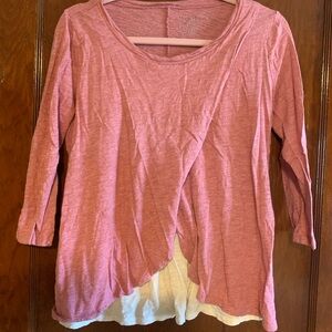 Women's Pink Nursing Top